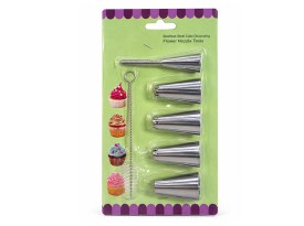 Kit 5 picos decorar con cepillito